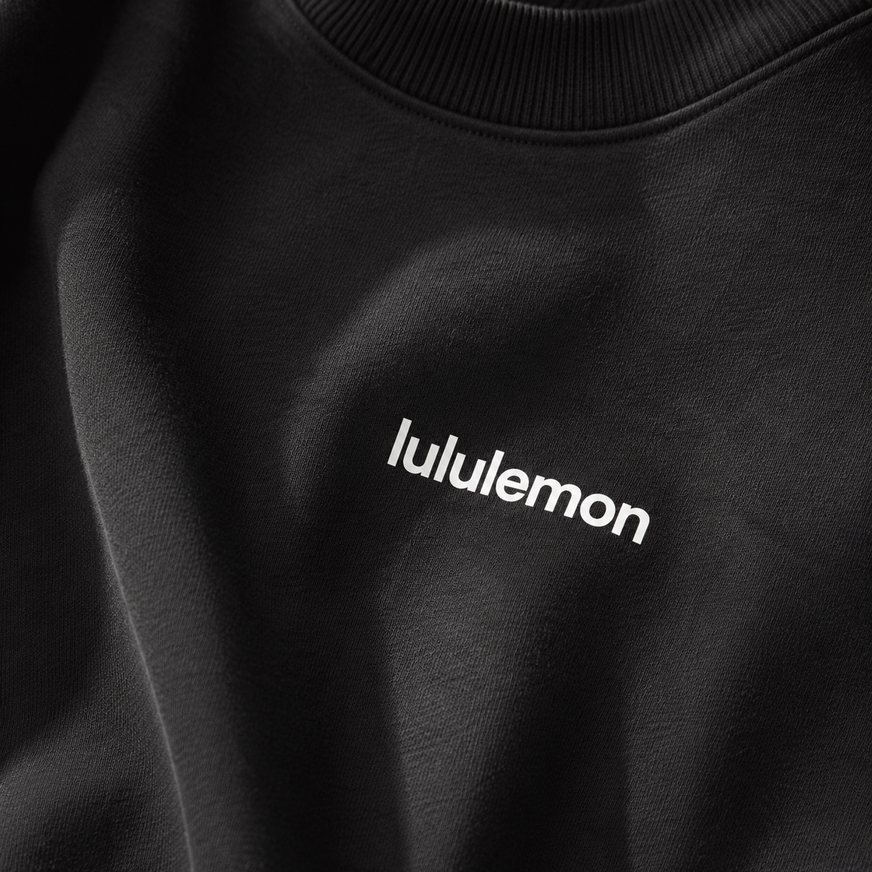 Green Vibes | Lululemon Heavyweight Tee -Black